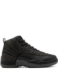 Air Jordan 12 Retro Wool Dark Grey/Metallic Silver Sneakers