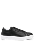 Armani Exchange Leather Low-Top Sneakers