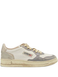 Autry Medallist Lace-Up Leather Sneakers