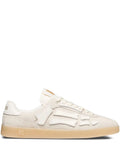 Amiri Croc-Debossed Leather Sneakers
