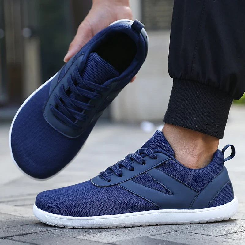Men's Barefoot Shoes with Loose Sole Wide Toe Box Walking Sports Shoes Street Fashion and Casual Shoes New Model 2025 Skateboard
