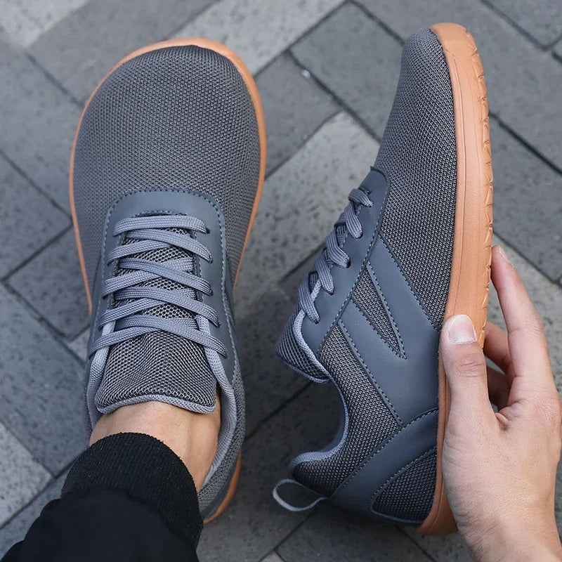 Men's Barefoot Shoes with Loose Sole Wide Toe Box Walking Sports Shoes Street Fashion and Casual Shoes New Model 2025 Skateboard